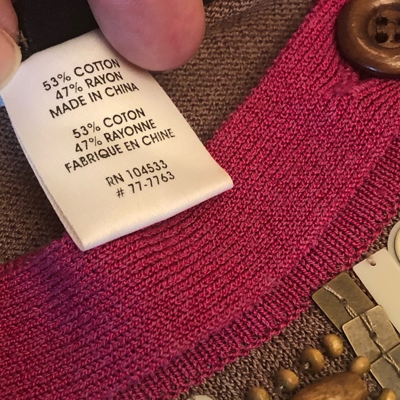 Nanette Lepore Dress Sleeveless Beaded Brown Knit Size S Small - Picture 8 of 12